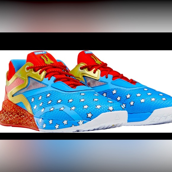 Wonder Women Shoes - Limited Edition🔥 Wonder Women exclusive shoes size 8.5 women’s size  7 men.